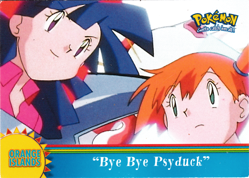 Bye Bye Psyduck - OR8 - Topps - Series 3 - front