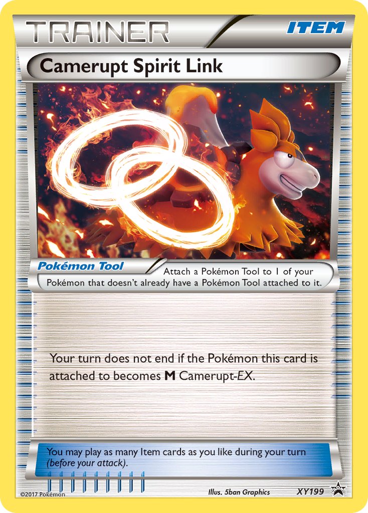 Camerupt Spirit Link - XY199 - XY Promos