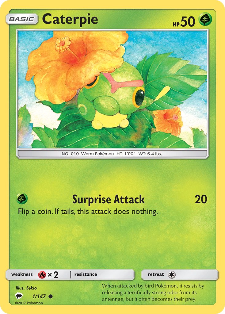 Caterpie - 1 - Burning Shadows