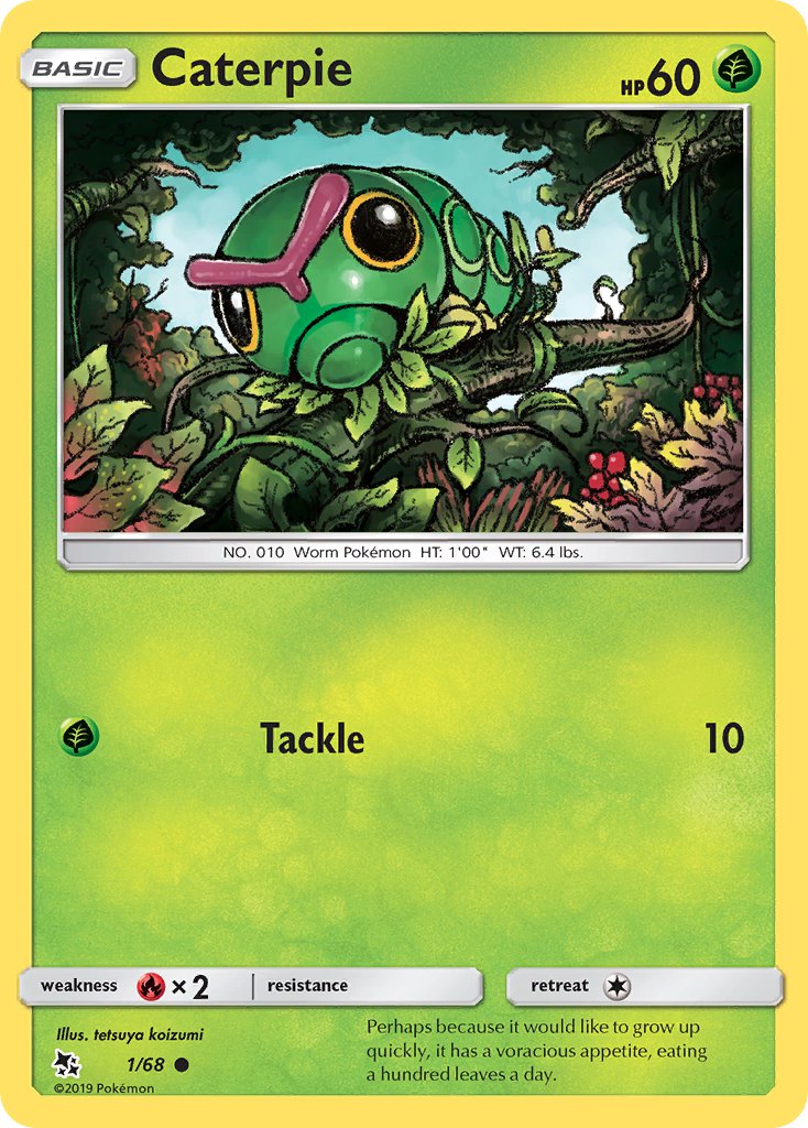 Caterpie - 1 - Hidden Fates