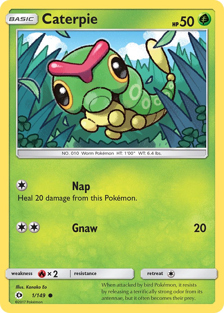 Caterpie - 1 - Sun & Moon