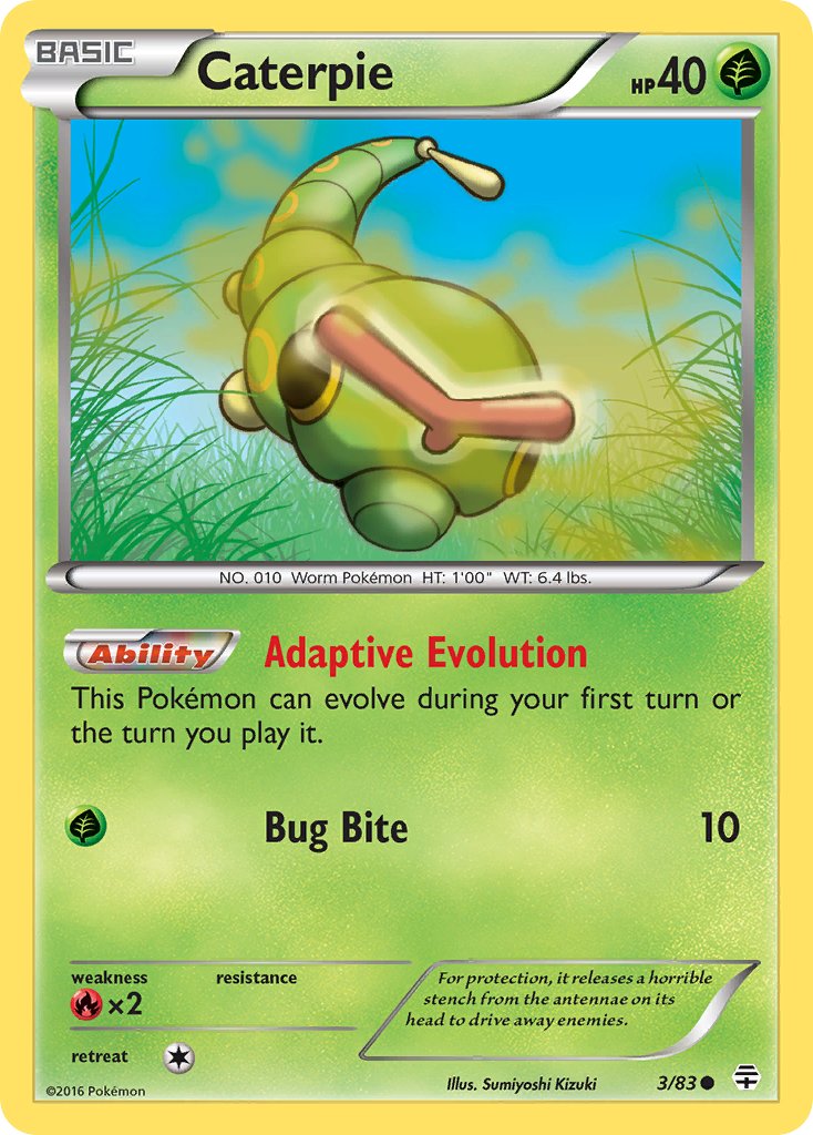 Caterpie - 3 - Generations