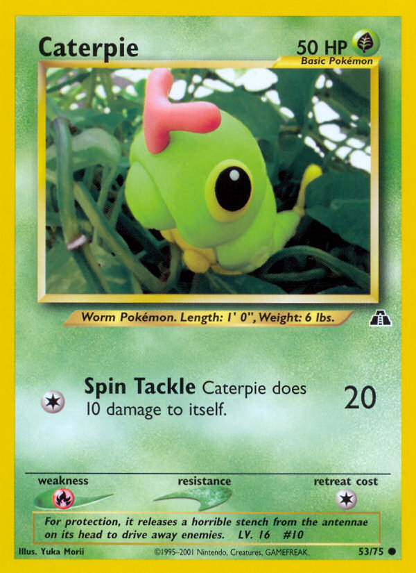 Caterpie - Neo Discovery - Unlimited