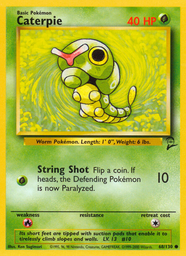 Caterpie-68-Base Set 2