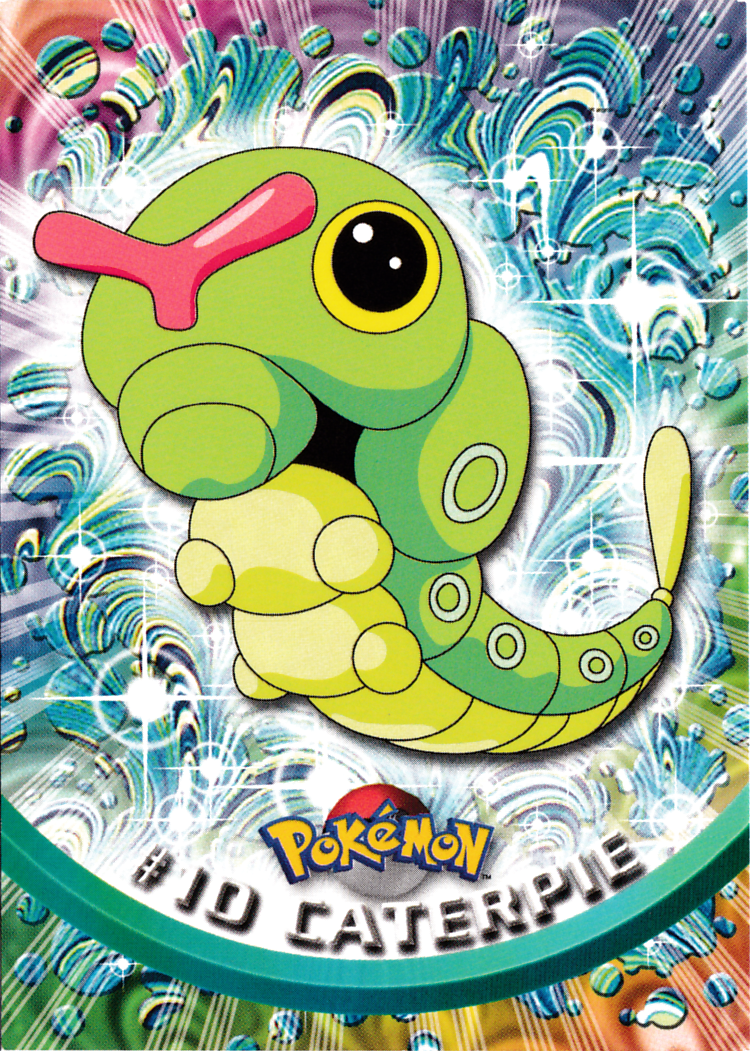 Caterpie - 10 - Topps - Series 1 - front
