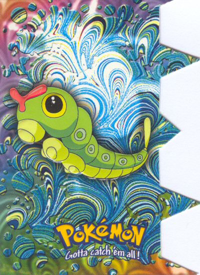 Caterpie - EV1 of 12 - Topps - Series 3 - front