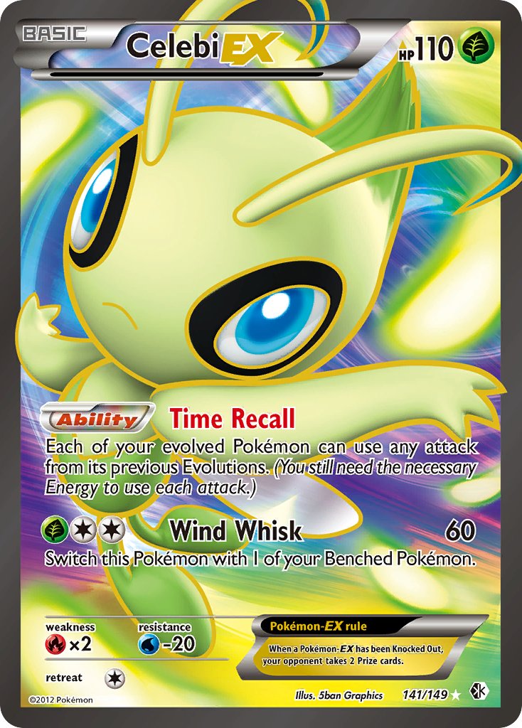 Carta Pokémon - Celebi (16/64) - Raro