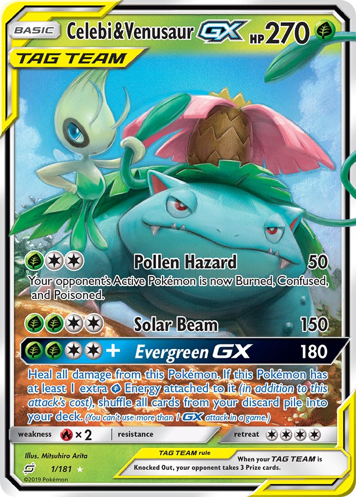 Celebi & Venusaur-GX