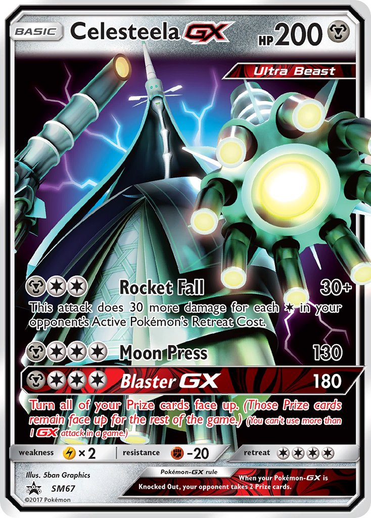 Celesteela-GX - SM67 - Sun & Moon Promos