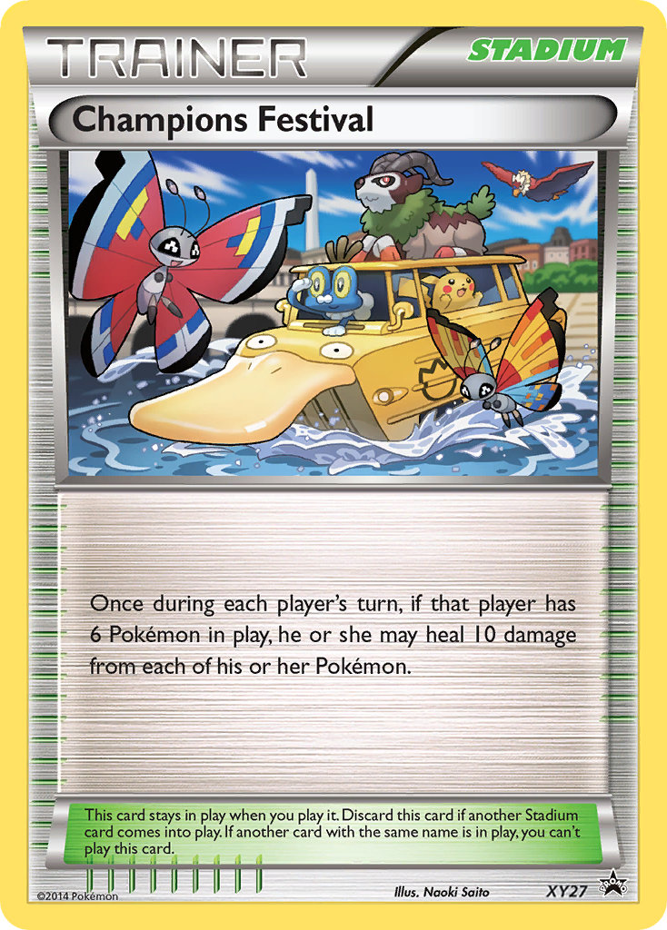 Champions Festival - XY27 - XY Promos