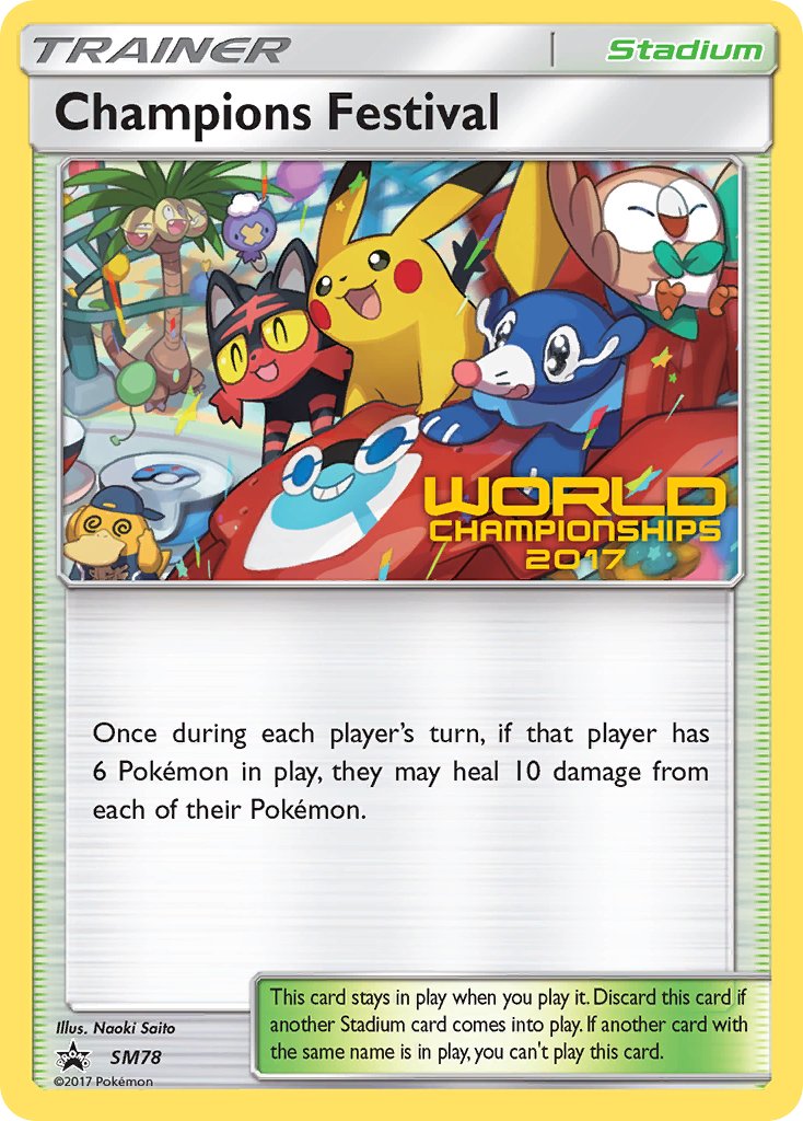 Champions Festival - SM78 - Sun & Moon Promos