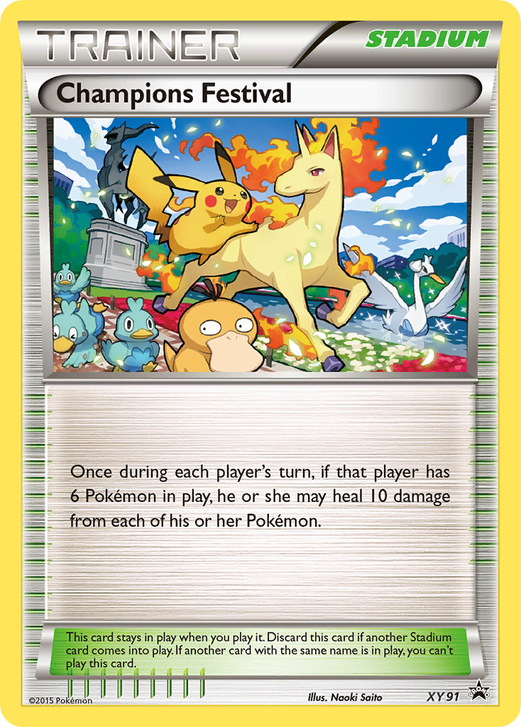 Champions Festival - XY91 - XY Promos