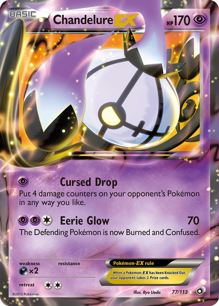 Chandelure-EX - 77 - Legendary Treasures