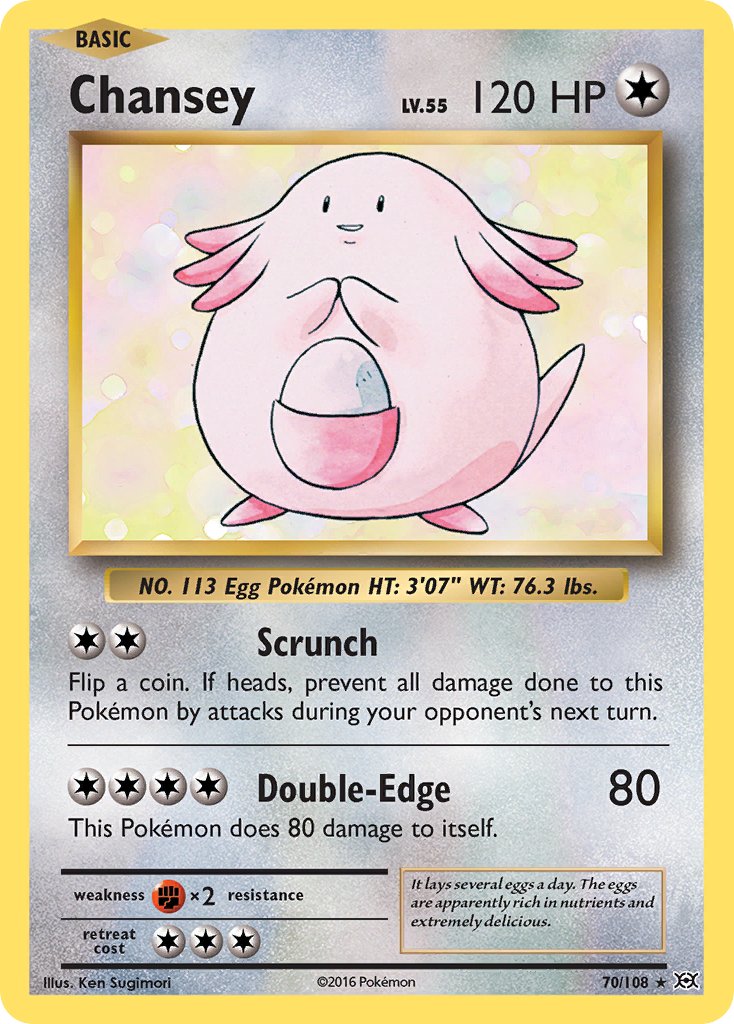 Chansey - 70 - Evolutions