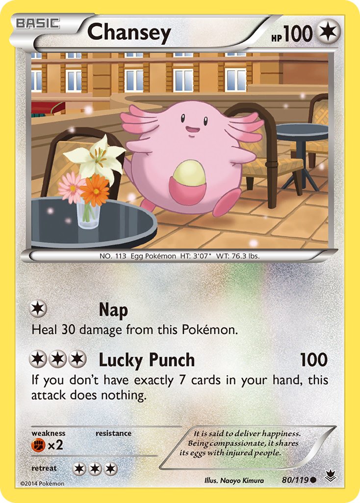 Chansey - 80 - Phantom Forces