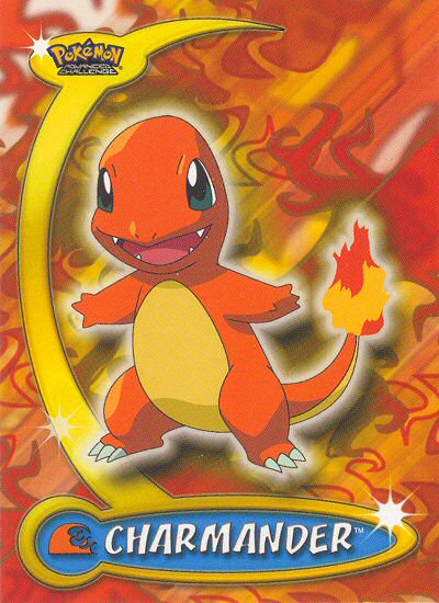 Charmander - 17 - Topps - Pokemon Advanced Challenge - front