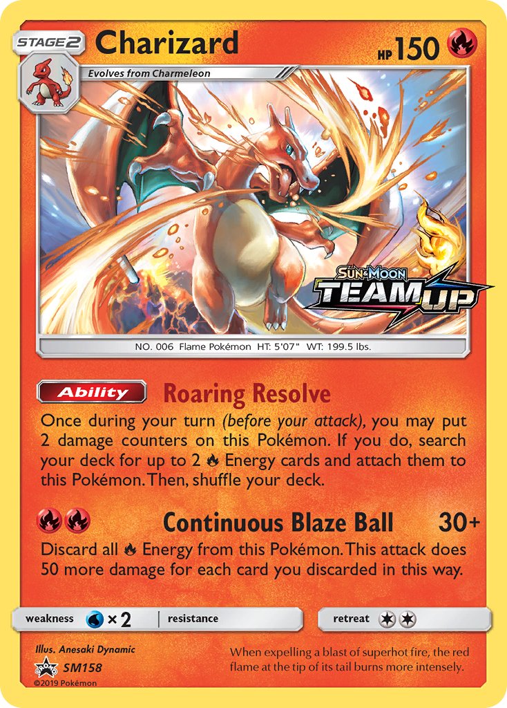 Charizard - SM158 - Sun & Moon Promos