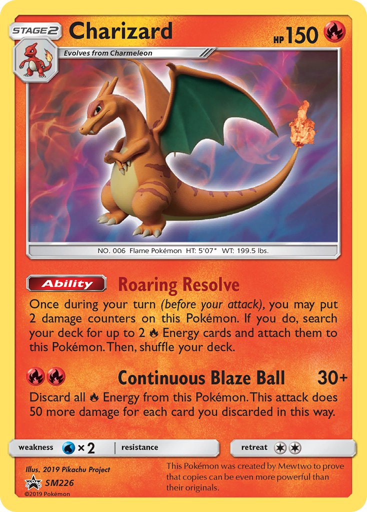 Charizard - SM226 - Sun & Moon Promos