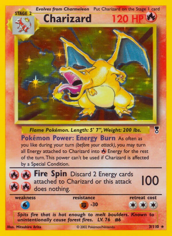 Charizard - 3/110 - Legendary Collection