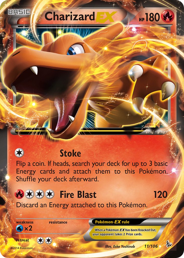 Charizard-EX - 11 - Flashfire