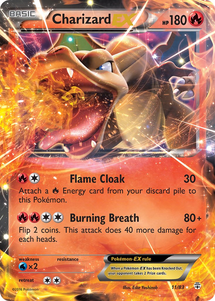 Charizard-EX - 11 - Generations