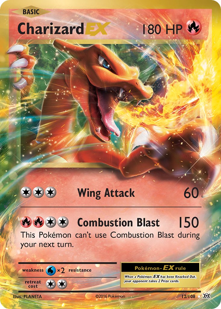 Charizard-EX - 12 - Evolutions