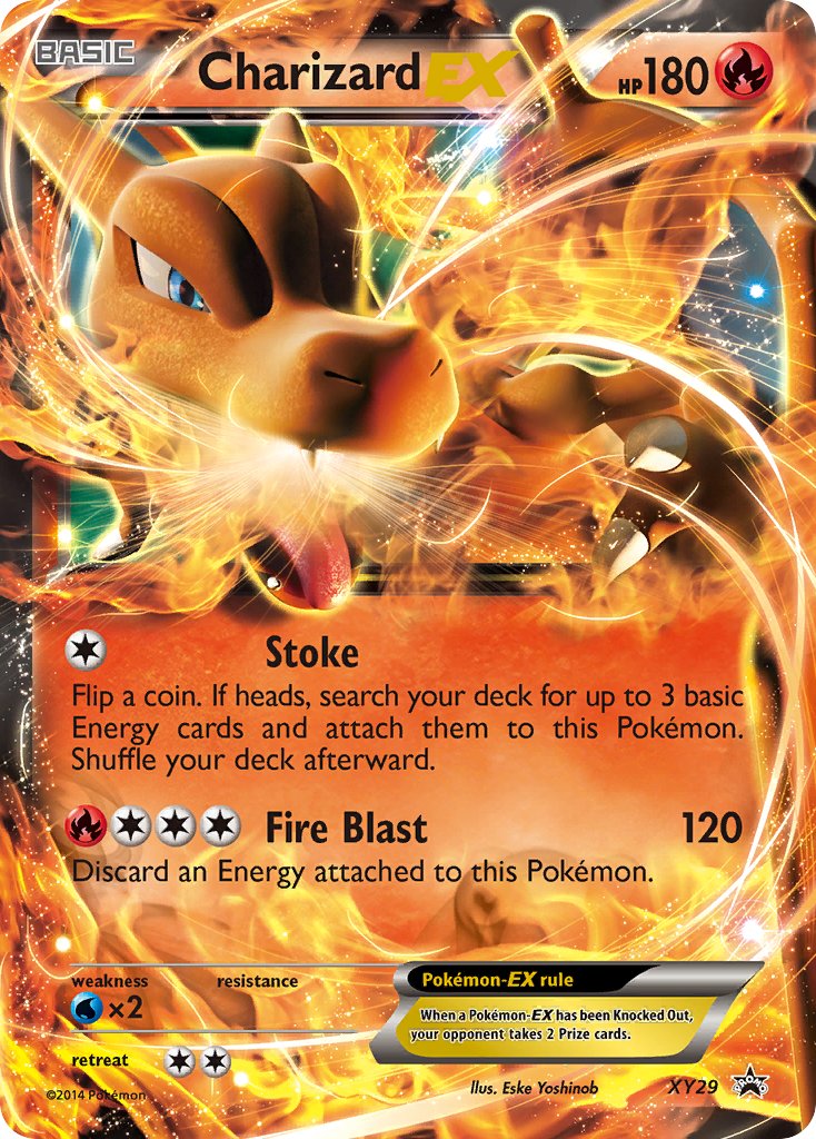 Charizard-EX - XY29 - XY Promos