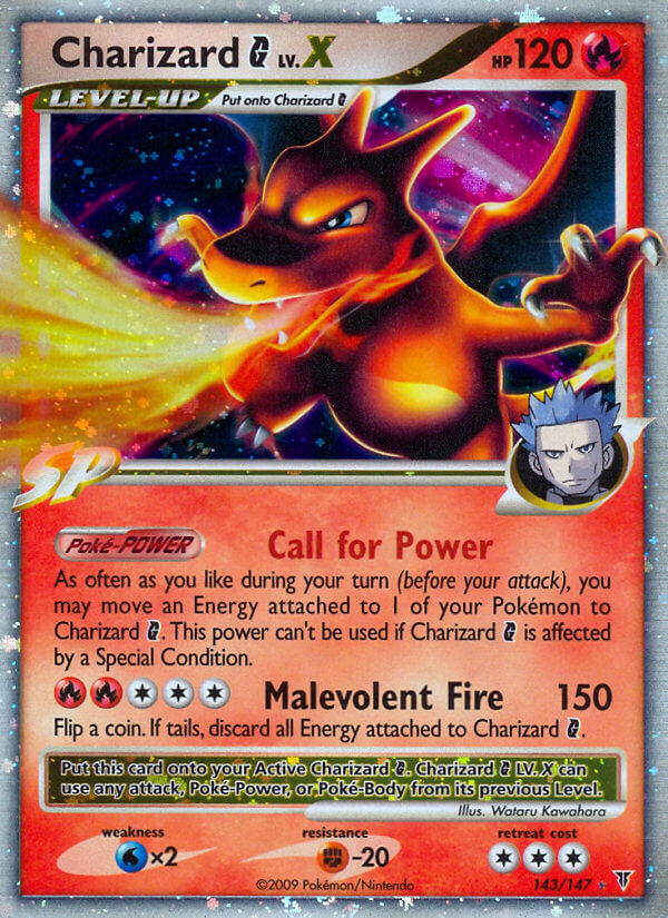 Charizard G LV.X - 143 - Supreme Victors