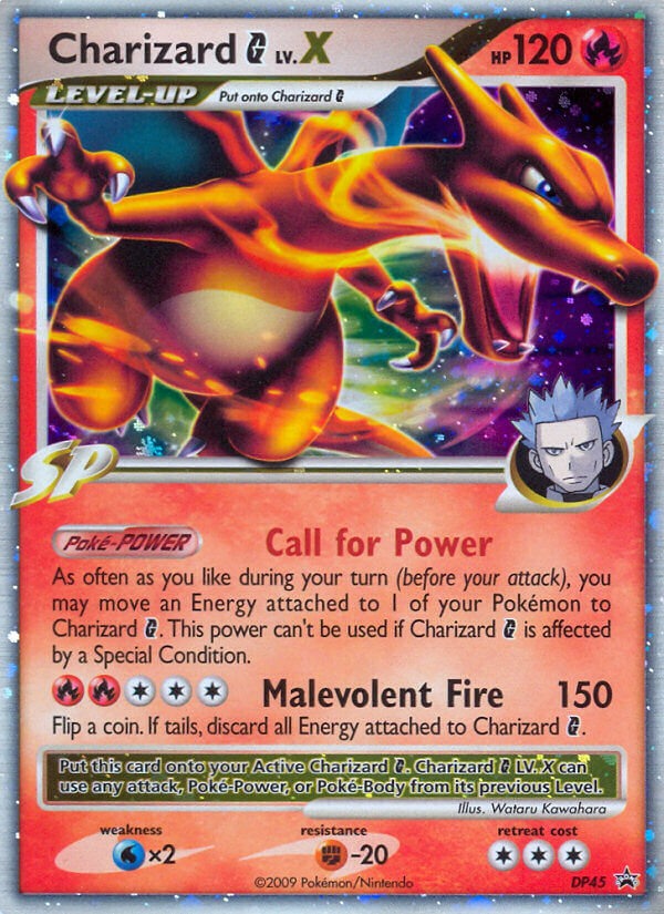 Charizard G LV.X - DP45 - Diamond & Pearl Promos