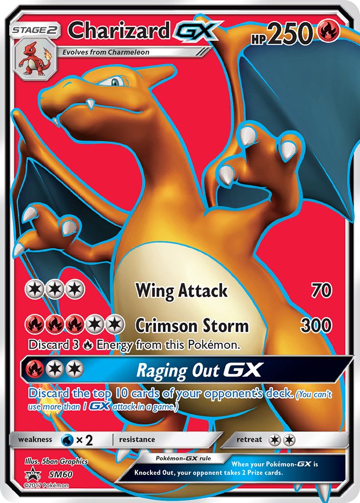 Charizard-GX - SM60 - Sun & Moon Promos