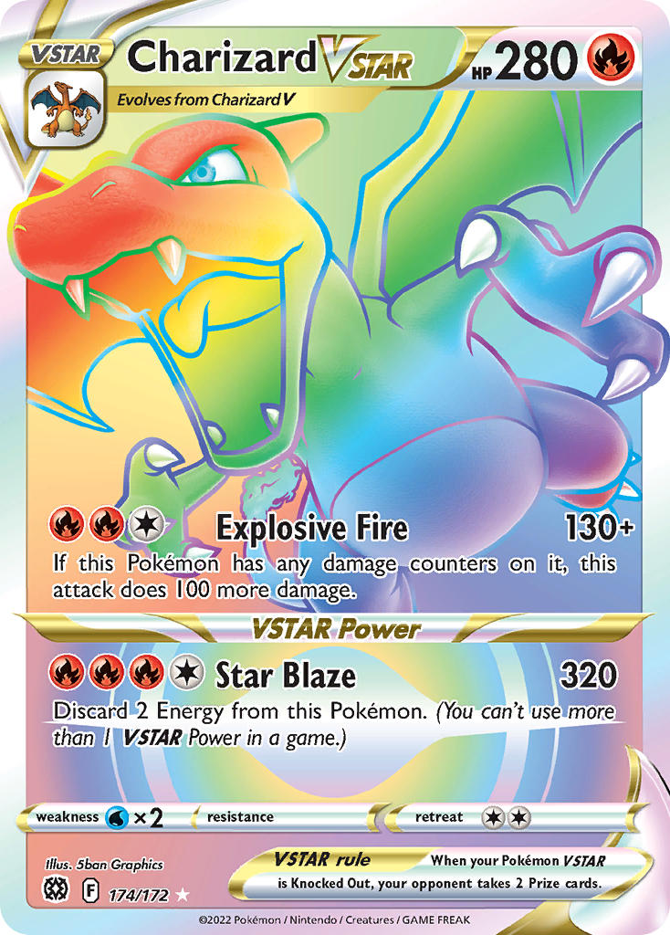 Charizard VSTAR - 174 - Brilliant Stars