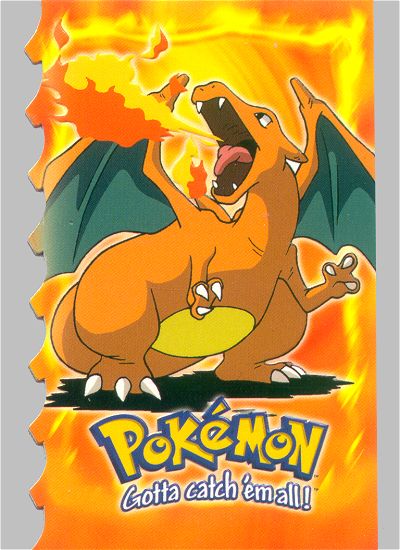 Charizard - 6 of 12 - Topps - Pokemon the first movie - front