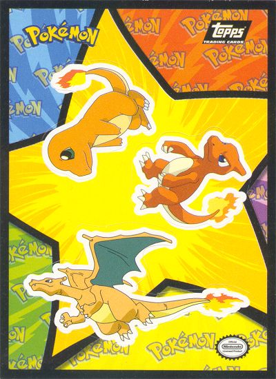 Charmander, Charmeleon, Charizard