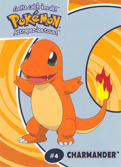 Charmander - 1/40 - Danone  - front