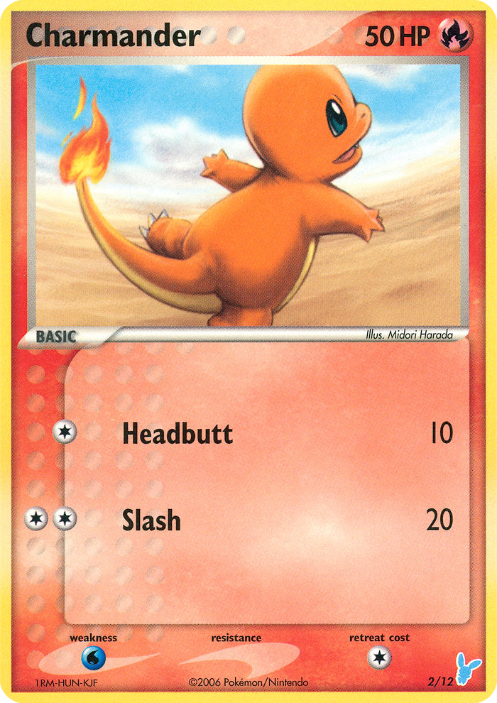 Charmander - 2 - EX Trainer Kit Minun