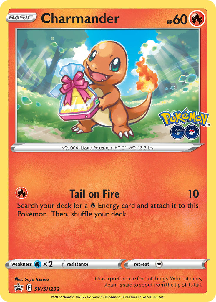 Charmander - SWSH232 - Sword & Shield Promos