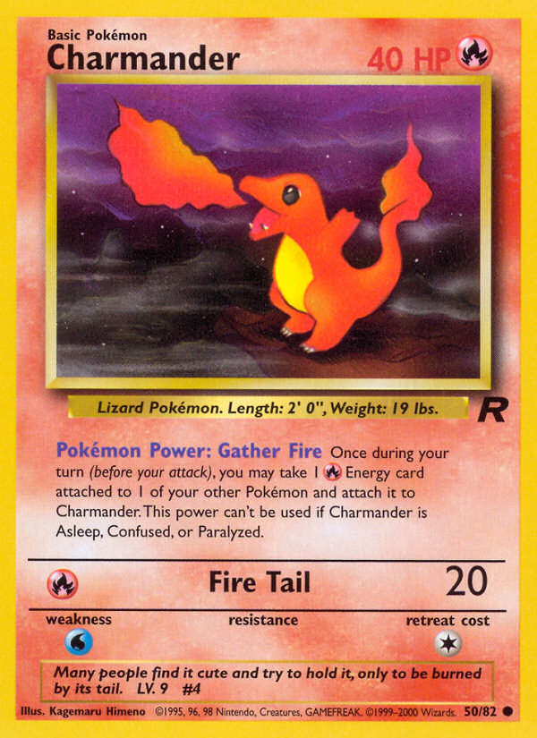 Charmander Team Rocket unlimited