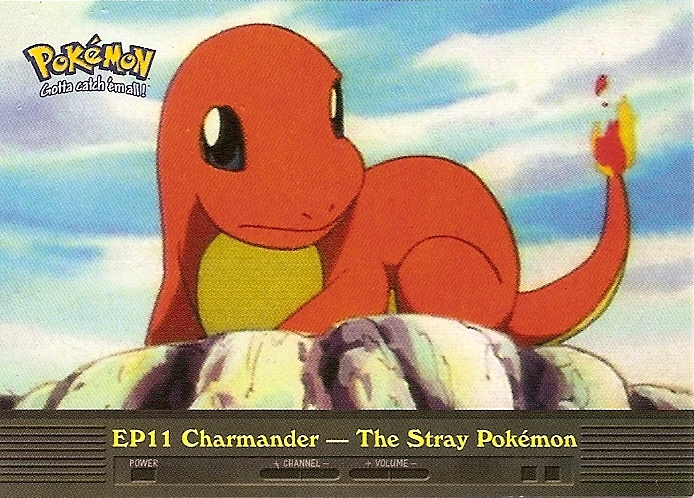 Charmander — The Stray Pokémon - EP11 - Topps - Series 2 - front