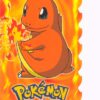 Charmander - 4 of 12 - Topps - Pokemon the first movie - front