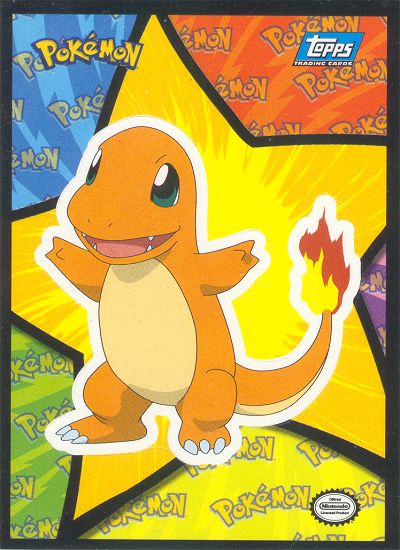 Charmander - Topps - Pokemon puzzle - front