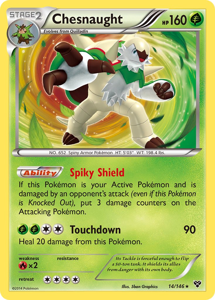 Chesnaught - 14 - XY