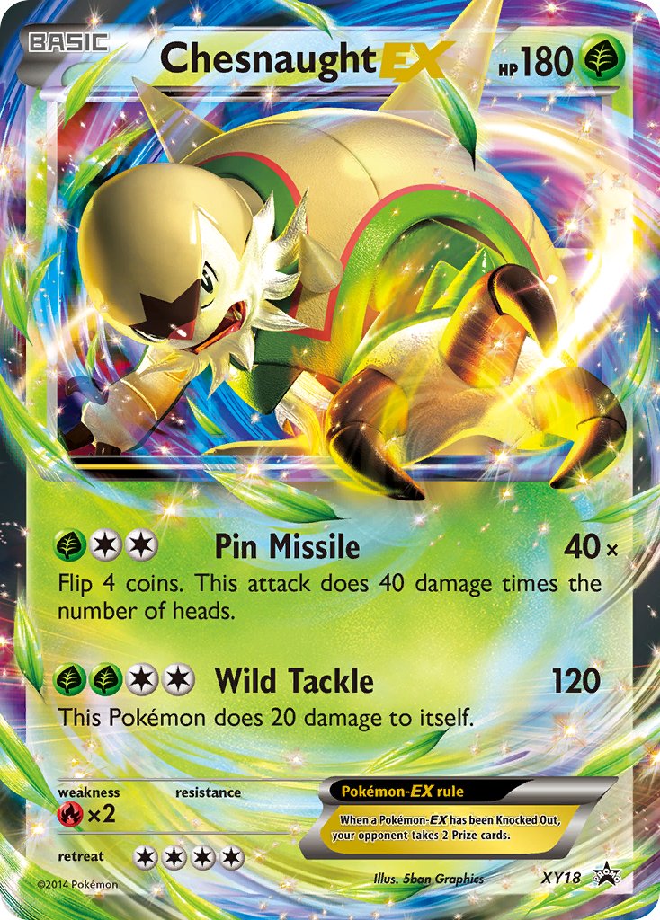 Chesnaught-EX - XY18 - XY Promos