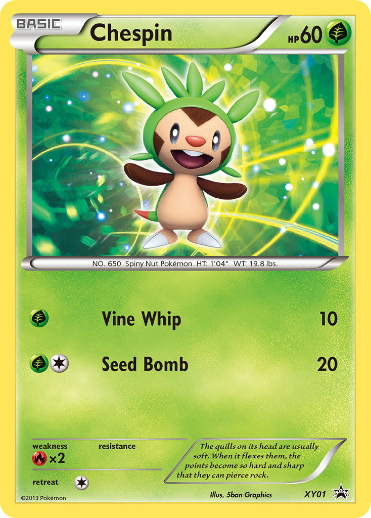 Chespin - XY01 - XY Promos