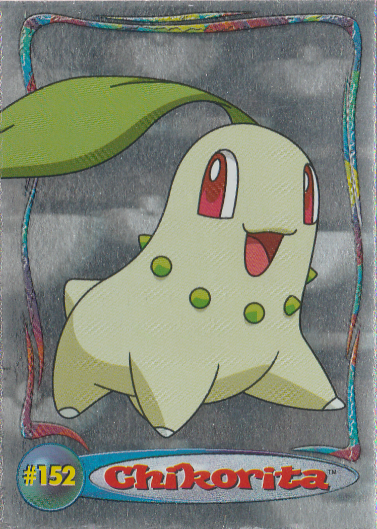 Chikorita - 1 of 9 - Topps - Series 3 - front