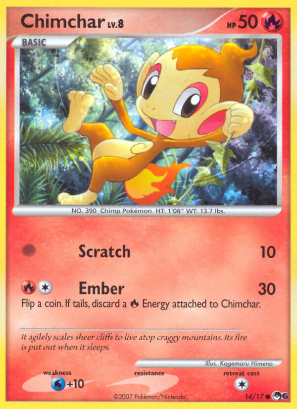 Chimchar - 14 - POP Series 6