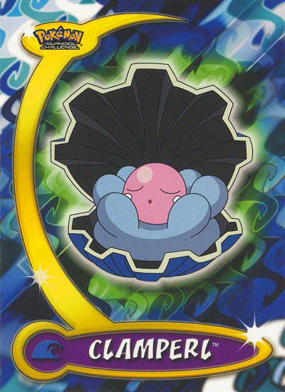 Clamperl - 19 - Topps - Pokemon Advanced Challenge - front