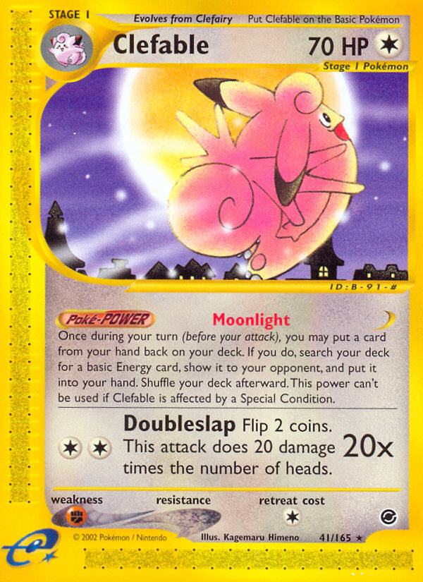 Clefable - Expedition Base set