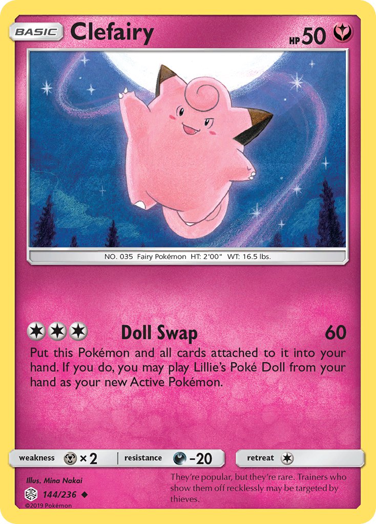 Clefairy - 144 - Cosmic Eclipse