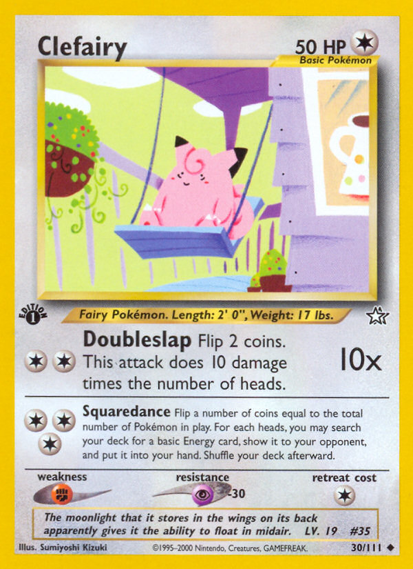 Clefairy - Neo Genesis - First Edition