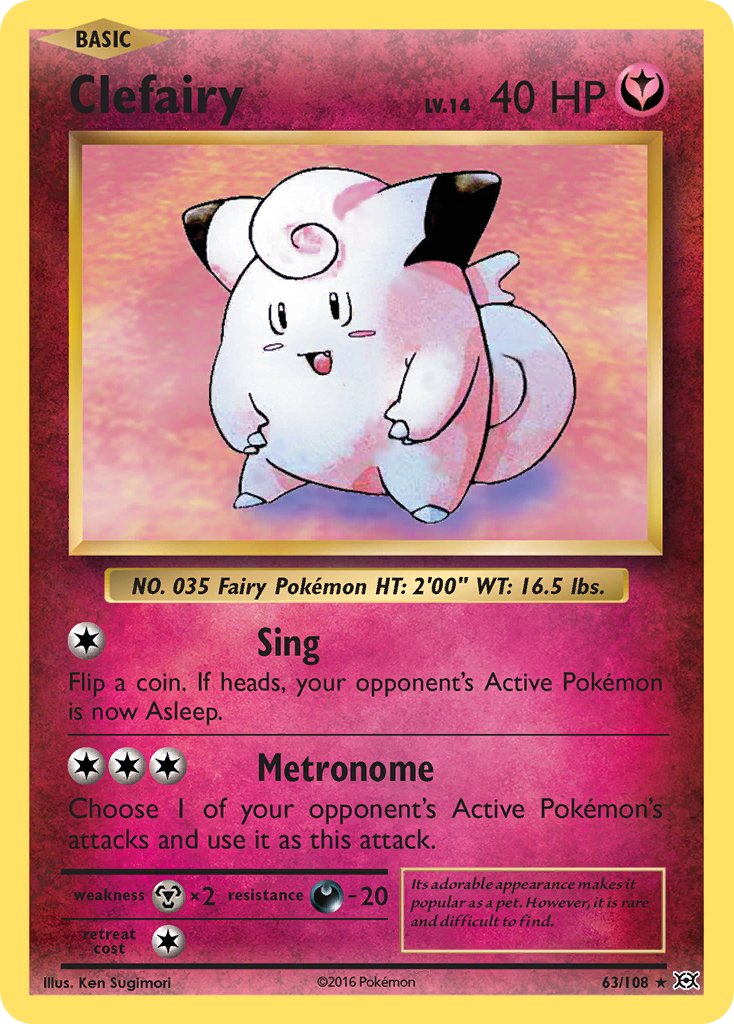 Clefairy - 63 - Evolutions